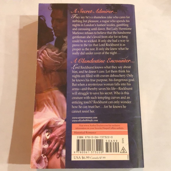 ⭐️5 for $15⭐️ Tempted By The Night by Elizabeth Boyle | Book - Picture 2 of 2